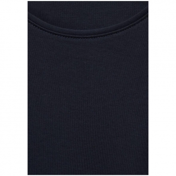 Cecil Damen T-Shirt Basic Unifarbe