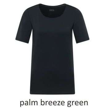 Preview: Cecil Damen T-Shirt Basic Unifarbe