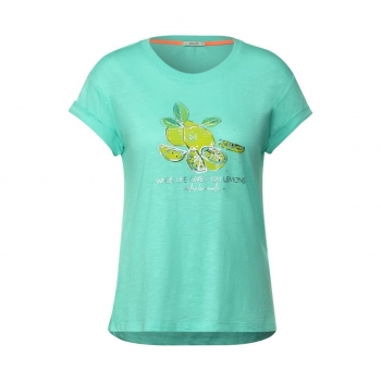 Cecil Damen 1/2 Arm Shirt Partprint