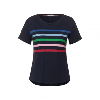 Cecil Damen T-Shirt Streifenmuster