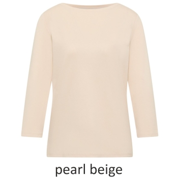 Cecil Damen 3/4 Arm Shirt Basic U-Boot-Ausschnitt