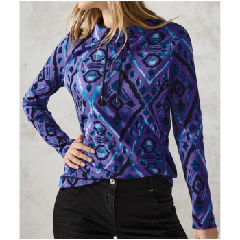 Cecil Damen langarm Shirt Print