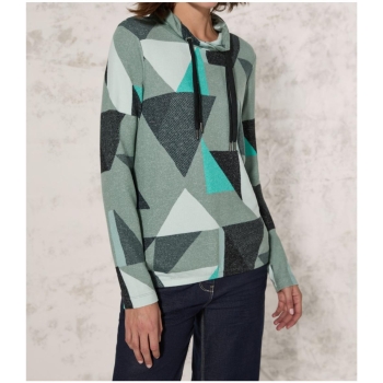 Cecil Damen Shirt Schalkragen