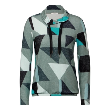 Cecil Damen Shirt Schalkragen