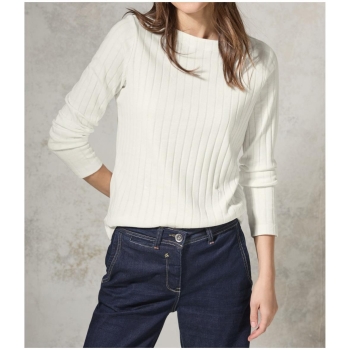 Cecil Damen langarm Shirt Rippstruktur