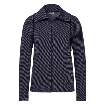 Cecil Damen Sweatjacke Two-Tone Ottoman