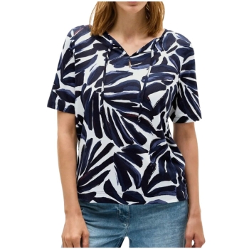 Cecil Damen 1/2 Arm Shirt im Tunika-Look