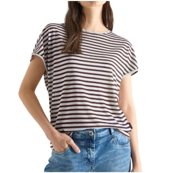 Cecil Damen kurzarm T-Shirt Casual Boatneck