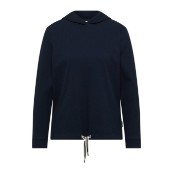 Preview: Cecil Damen Hoodie in Rippstruktur