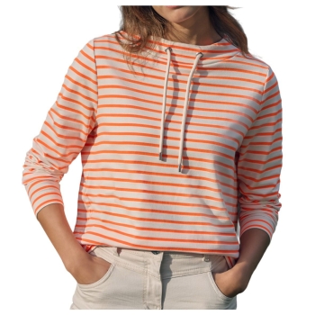 Cecil Damen Shirt Streifenmuster Funnel Neck