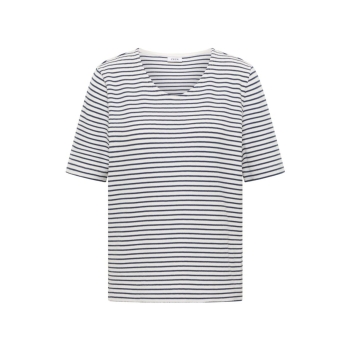 Preview: Cecil Damen kurzarm T-Shirt in Waffelstruktur