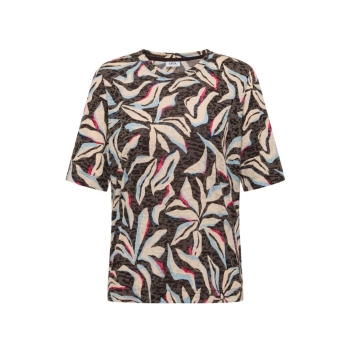 Preview: Cecil Damen kurzarm Shirt Florales Muster
