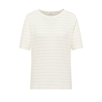 Preview: Cecil Damen kurzarm T-Shirt mit Boatneck und Streifen