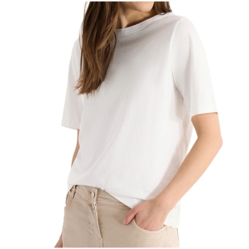Cecil Damen kurzarm T-Shirt Uni