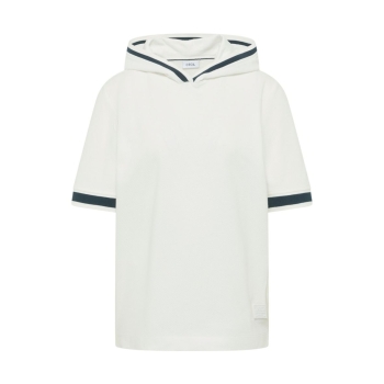 Preview: Cecil Damen kurzarm Shirt mit Rippdetails