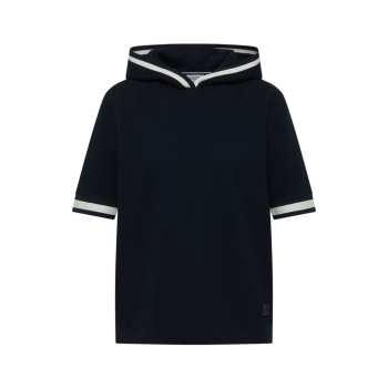 Preview: Cecil Damen kurzarm Shirt mit Rippdetails