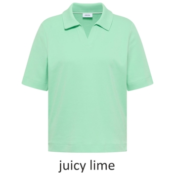 Preview: Cecil Damen kurzarm Poloshirt sportiv