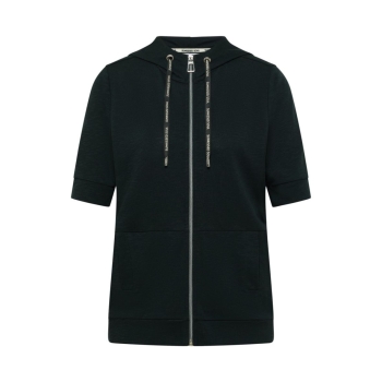 Preview: Cecil Damen kurzarm Sweatjacke mit Kapuze