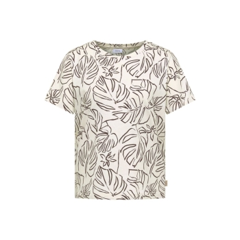 Preview: Cecil Damen T-Shirt mit Blätterprint