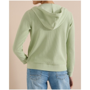 Preview: Cecil Damen langarm Strukturjacke mit Kapuze