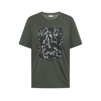 Preview: Cecil Damen T-Shirt mit Leo-Print Jerseyshirt