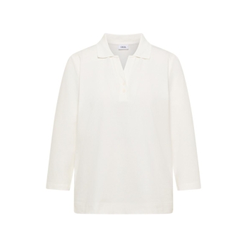 Preview: Cecil Damen 3/4 Arm Poloshirt mit Knopfdetail