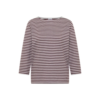Preview: Cecil Damen 3/4 Arm Shirt mit Boat Neck