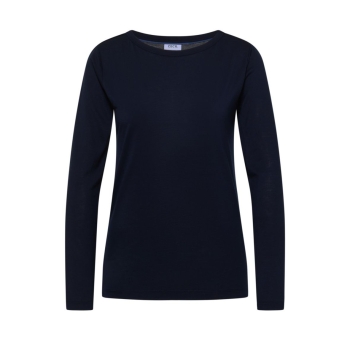 Preview: Cecil Damen langarm Shirt mit Boat Neck