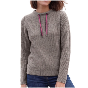 Cecil Damen langarm Shirt in Rippstruktur