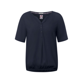 Cecil Damen Bluse Uni Gummizug