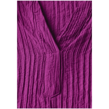 Preview: Cecil Damen Bluse Streifenstruktur Dropped Shoulder