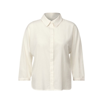 Preview: Cecil Damen 3/4 Arm Bluse mit Streifenstruktur