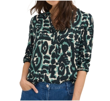 Cecil Damen langarm Tunika Split Neck