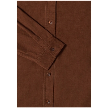 Cecil Damen 1/1 Arm Cordbluse mit Hemdkragen