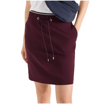 Cecil Damen Rock knielang mit Streifendetail