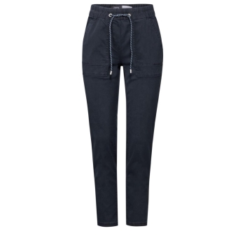 Cecil Damen Hose Washed Look