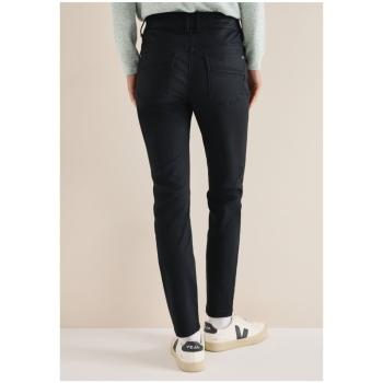 Preview: Cecil Damen Hose Toronto im Leder-Look