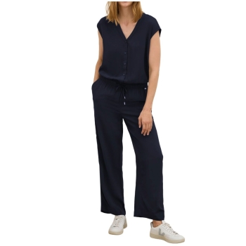 Cecil Damen Jumpsuit ohne Arm Casual Fit Mid Waist