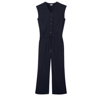 Preview: Cecil Damen Jumpsuit ohne Arm Casual Fit Mid Waist
