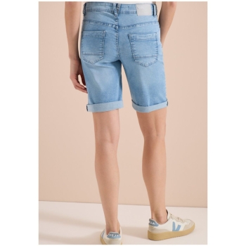 Preview: Cecil Damen Jeansshorts Scarlett Slim Leg Casual Fit