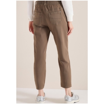 Preview: Cecil Damen Stoffhose Chelsea Slim Leg Loose Fit