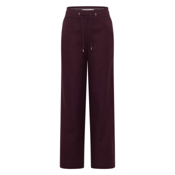 Preview: Cecil Damen Hose Neele Wide Leg Loose Fit Leinenmix