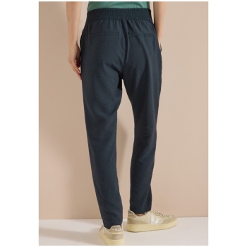 Preview: Cecil Damen Stoffhose Slim Leg Loose Fit