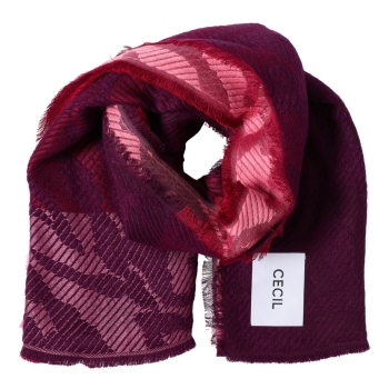 Preview: Cecil Damen Schal mit Zebramuster