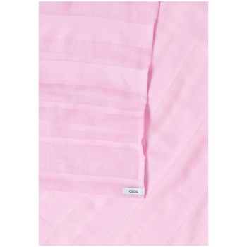 Preview: Cecil Damen Schal Basic Loop mit Streifenmuster