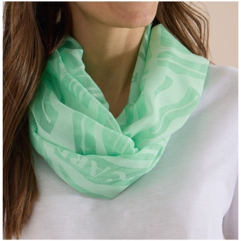 Cecil Damen Loop im Ausbrenner-Look Schlauchschal