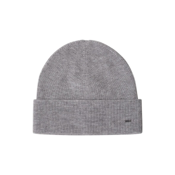 Preview: Street One Damen Beanie in Unifarbe Strickmütze