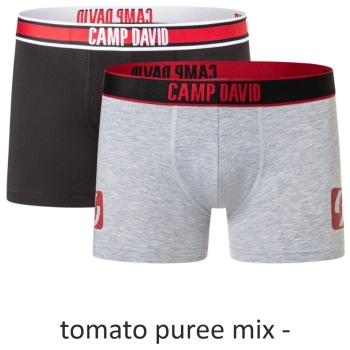 Camp David Herren Pants Basic Boxer 2er Pack