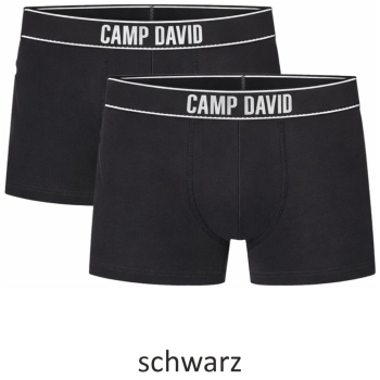 Camp David Herren Pants Basic Boxer 2er Pack