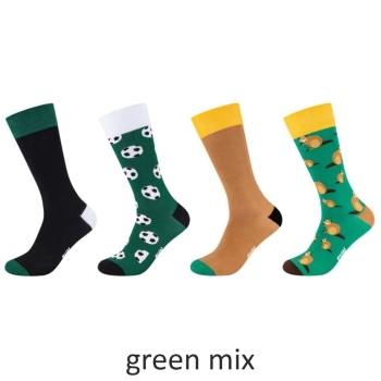 Fun Socks Unisex Socken 4 Paar Organic Cotton